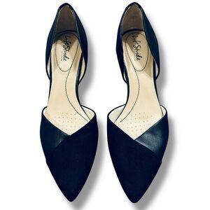 Life Stride Sunset Black d’Orsay Pumps Women’s Size 8.5 Soft System Heels